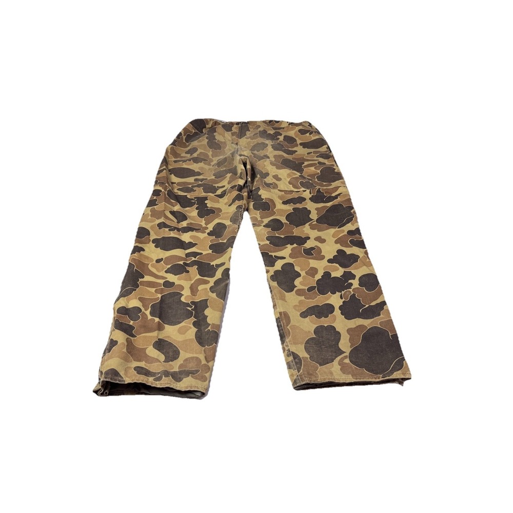 Vintage Columbia Duck Camo Pants‎ Goretex Hunting Double Knee Men's XL 38x31 3b1 - Picture 2 of 15